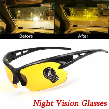 Kacamata Hitam Pria Kacamata Penglihatan Malam Kacamata Olahraga Pria untuk Bersepeda Kacamata Hitam Mewah Anti-reflektif UV400 Wanita