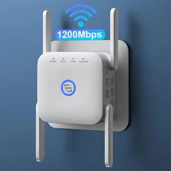 Pengulang Wifi Penguat Sinyal Wifi 5G 2.4 G Meningkatkan Pemanjang Jangkauan Wi - Fi Penguat Wi-Fi Pengulang Nirkabel Jarak Jauh untuk Rumah