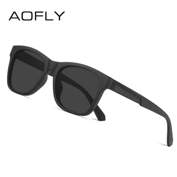 Kacamata Terpolarisasi Mode AOFLY Pria Wanita dengan Bingkai Fleksibel TR90 Lensa Anti Silau 1.1 mm dan Perlindungan UV400