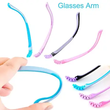 Kacamata Anak Antiselip Silikon Bingkai Kacamata Kacamata Anak Aksesori Kacamata Perbaikan Kaki Pengganti Lengan Aksesori Kacamata