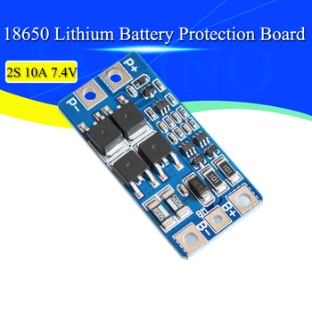 2S 10A 7.4 V 18650 papan perlindungan baterai lithium 8.4 V fungsi seimbang / perlindungan overcharged Bagus