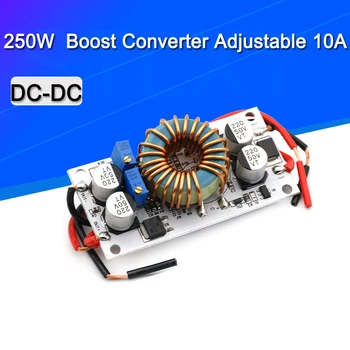 DC-DC boost converter Catu Daya Seluler Arus Konstan Modul Step Up Driver LED 10A 250W