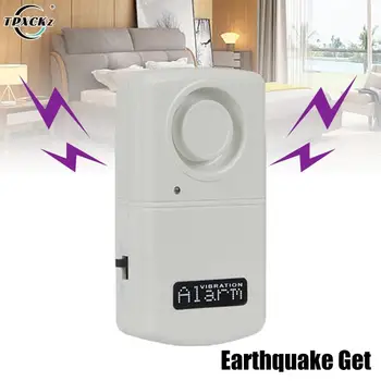 Detektor Gempa Dapatkan Peringatan Dini Gempa yang Akan Datang Alarm Gempa 90 × 55 × 27mm (tanpa Baterai)