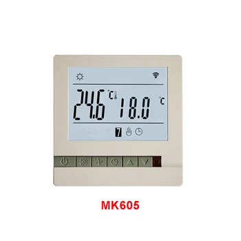 Promosi Besar 220V 16A LCD Programmable WiFi Ruang Pemanas Lantai Termostat Pengontrol Suhu Kamar