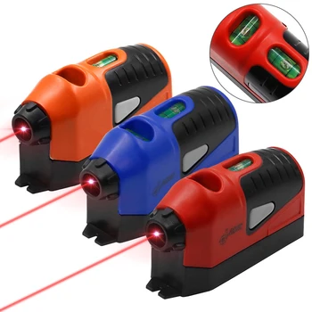 Alat Level Spirit Vertikal Mini Level Laser LASER LURUS Alat Pengukur Pengukuran Garis Level Terpandu Laser
