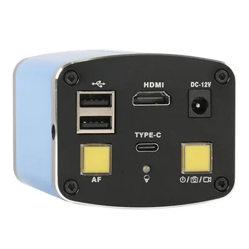 1080P SONY IMX307 AF Fokus Otomatis Mengukur Video Kamera Mikroskop HDMI Zoom Lensa Dudukan C Untuk Inspeksi Pengajaran Industri