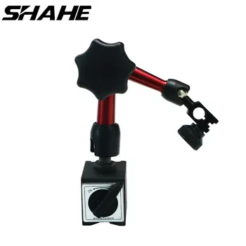 Shahe Mini Universal Dudukan Dasar Magnet Fleksibel untuk Indikator Pengukur Gaya Magnet 30KG