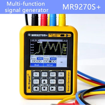 Upgrade MR9270S+ Hart Generator Sinyal 4-20mA Kalibrasi Tegangan Arus Pemancar Tekanan Termokopel PT100 Frekuensi PID