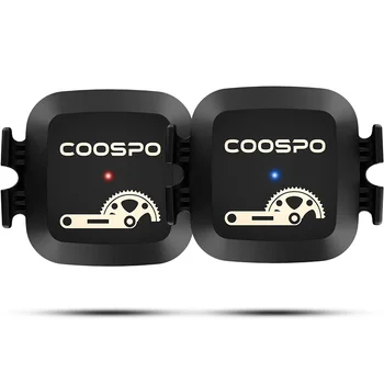 Sensor Sepeda Kecepatan / Irama COOSPO BK467 ANT+ Bluetooth IP67 Tanpa Magnet untuk Speedometer GPS Komputer Sepeda Garmin Wahoo