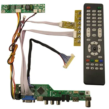 Kit Papan Pengontrol TV Baru LTM200KT10 LTM200KT12 LTM200KT13 TV+HDMI+VGA + AV+USB Papan Pengontrol layar LED LCD