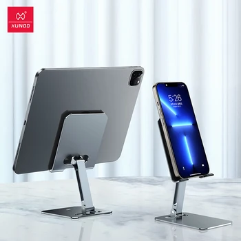 Xundd Tablet Stand Untuk Casing iPad Pro Dapat Disesuaikan Dudukan Ponsel Sudut Tinggi Dapat Dilipat untuk Casing Kehormatan Xiaomi iPhone Huawei Samsung