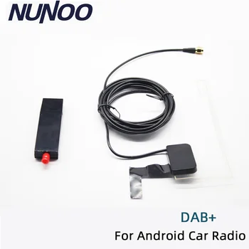 Nunoo DAB+ Antena dengan Adaptor USB untuk Pemutar Stereo Radio Mobil Android Penerima Sinyal GPS