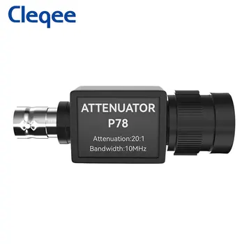 P78 20:1 10MHz BNC Probe Attenuator Sinyal Pasif Generator Osiloskop Attenuator HT201 Untuk Bagian Pengujian dan Perbaikan Otomotif