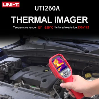 UNI-T UTI260A Thermal Imager HD 256X192 Piksel PCB Sirkuit Pencitraan Suhu Industri Pemeliharaan Listrik Kamera Inframerah