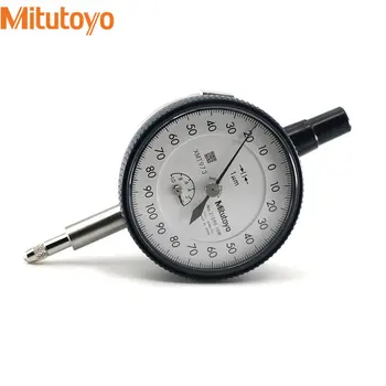 Indikator Dial Mitutoyo, Rentang Pengukuran 0-1mm / 0,001 mm, Indikator Dial 2109AB-10 2109A-10 2046A 2046AB