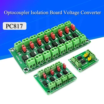PC817 2 4 8 Channel Optocoupler Isolasi Papan Tegangan Converter Adaptor Modul 3.6-30 V Driver Fotolistrik Terisolasi Modul