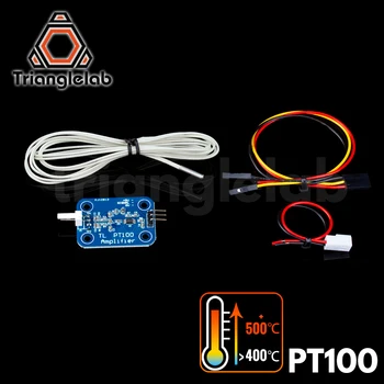 Trianglelab 3D Printer V6 Kit Peningkatan sensor PT100 hotend Sensor panel Kontrol suhu PT100 untuk Blok Pemanas HOTEND