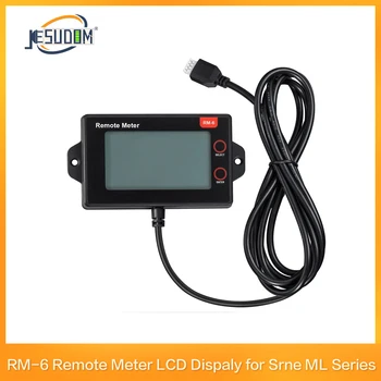 Layar LCD Pengukur Jarak Jauh RM-6 untuk Pengontrol Surya MPPT Seri SRNE MC Pemantauan Data dan Status Pengoperasian Secara Real-Time