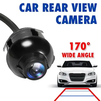 Kamera Tampak Belakang Mobil Universal Kamera Cadangan Mundur Lensa IR Penglihatan Malam Tahan Air HD Kamera Kendaraan Dapat Disesuaikan 360 Derajat