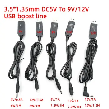 DC 5V hingga 9V / 12V USB ke 3.5*1.35 mm 4.0*1.7 Mengisi Daya Meningkatkan Adaptor Konverter Kabel Step Up Mainan Kabel Penambah catu daya Seluler