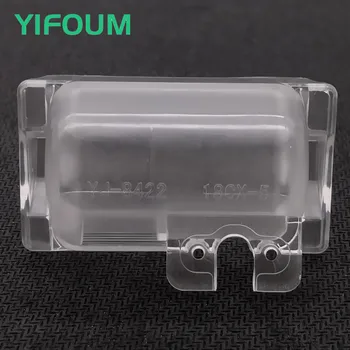 YIFOUM Braket Kamera Tampak Belakang Mobil Dudukan Lampu Plat Nomor untuk Mazda CX - 5 KF CX-9 2016-2019 / Mazda 6 Wagon 2013-2018
