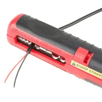 Multifungsi Kabel Koaksial Kawat Pen Cutter Stripper Tangan Tang Alat Pengupasan Kabel Crimper Pembongkaran Alat dengan Keamanan L