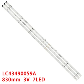 Strip lampu latar LED 7 Lampu untuk LG 43UM7000PLA 43UK6200PLA LC43490072A LC43490088A AGF78860201 AGF79097901 LC430DUY - (SH) (A3）
