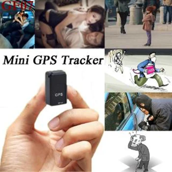 Pelacak GPS Mobil GF07 Aksesori Pelacakan Bug Pelacak GPRS Magnetik untuk Skuter Sepeda Motor Mobil Anak-anak