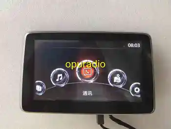 Gratis Pengiriman Digitizer Layar Sentuh untuk Monitor TM070RDZ38 2014-2016 Mazda 3 Tampilan Tengah BHP1611JOD 1JOC YPDMYF-14E800-AE AD