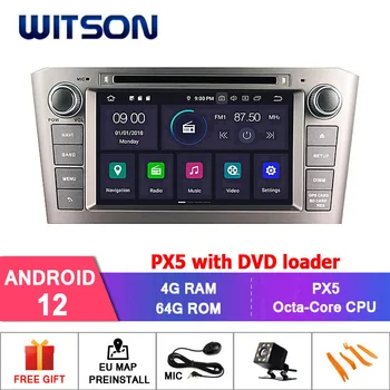 PEMUTAR DVD MOBIL Octa-core Radio Android WITSON untuk Toyota Avensis 2002-2008 T250 2 II AUDIO NAVIGASI GPS MOBIL Carplay Nirkabel